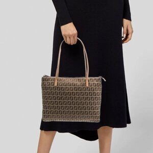 Fendi Zucchino Tote Bag